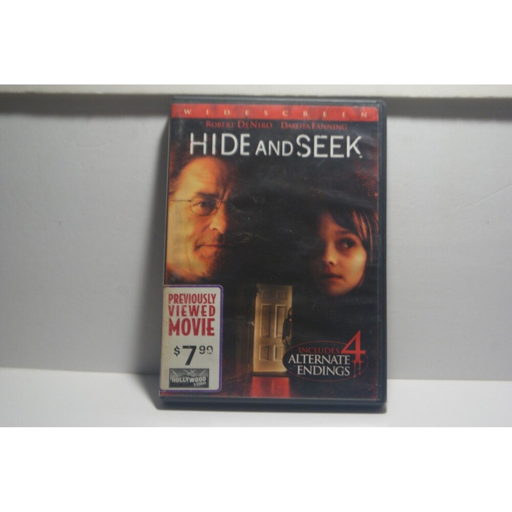 Hide and Seek DVD 2005 Robert Deniro Dakota Fanning Horror Mystery A+